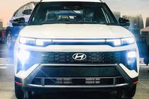 Hyundai Creta 2027 lộ diện - kích thước to lớn vuông vức hơn, có bản hybrid