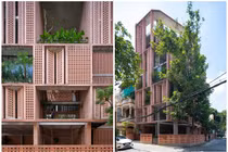 Độc đáo tòa nhà văn phòng bằng gạch nung đỏ