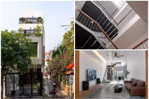 Ngỡ ngàng ngôi nhà như "ốc đảo xanh" giữa lòng Hà Nội 