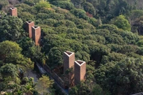 Kiến trúc độc đáo trong Bảo tàng Đạo Mẫu của Xuân Hinh