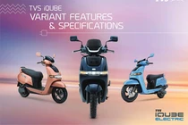 Xe máy điện TV iQUBE chỉ 28 triệu "xịn" ngang Honda SH