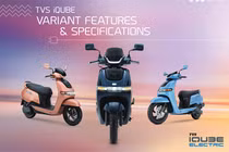 Xe máy điện TV iQUBE chỉ 28 triệu "xịn" ngang Honda SH