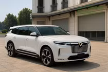 Mẫu SUV cỡ lớn V9 2026 của VinFast lộ diện tại Úc