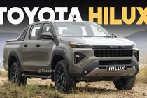 Toyota Hilux 2026 lộ diện, thêm màn hình nổi 12,3 inch "siêu to"