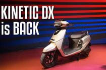 Kinetic DX 2025 - xe máy điện rẻ như Honda Vision, "xịn sò" hơn SH
