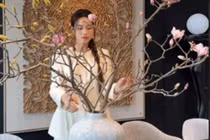 Cận cảnh không gian Tết của Hoa hậu Đỗ Hà 