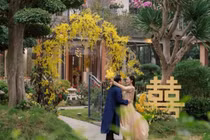 Hé lộ biệt thự nhà vườn của chồng Á hậu Hương Ly 