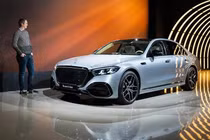 Mercedes S-Class 2026 với ghế nỉ hàng hiệu đắt hơn nội thất da