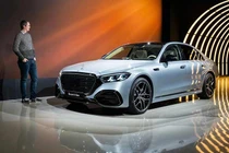 Mercedes S-Class 2026 với ghế nỉ hàng hiệu đắt hơn nội thất da