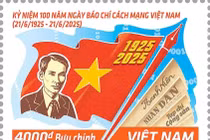 Bộ tem đặc biệt kỷ niệm 100 năm Báo chí Cách mạng Việt Nam