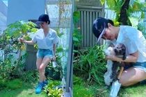 Khám phá penthouse 650m2 ngập cây xanh của diva Hồng Nhung 