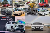 Top 10 mẫu ôtô ế ẩm thị trường Việt Nam tháng 12/2025