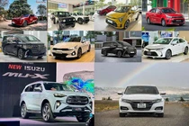 Top 10 mẫu ôtô ế ẩm thị trường Việt Nam tháng 12/2025