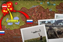 Nga cắt đứt tuyến hậu cần Pokrovsk, phòng tuyến Ukraine sắp sụp đổ