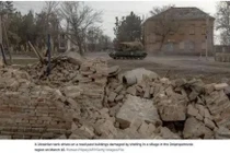 Xe tăng Nga lần đầu tiến vào quê nhà Tổng thống Ukraine