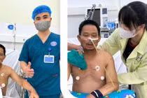 Đau ngực không khám, người đàn ông mất ý thức, tim ngừng đập