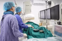 Người đàn ông 60 tuổi bị nhồi máu não lồi thể trai hiếm gặp