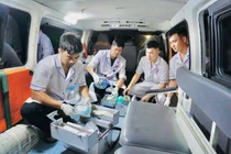 Sẵn sàng thiết lập trạm cấp cứu dã chiến trong bão WIPHA