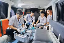 Sẵn sàng thiết lập trạm cấp cứu dã chiến trong bão WIPHA