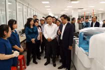 Phó Thủ tướng kiểm tra đôn đốc tiến độ Cơ sở 2 Bệnh viện Bạch Mai