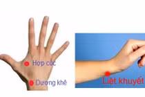 Bấm huyệt, đắp thuốc chữa viêm bao gân tay