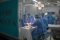 Hơn 10 tiếng xuyên đêm ghép gan cứu bệnh nhân suy gan nguy kịch