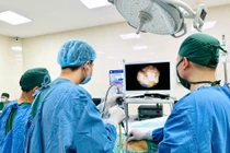 Nhiễm khuẩn tiết niệu tái đi tái lại vì sỏi san hô chiếm toàn bộ đài bể thận