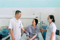 Phẫu thuật thành công ca hiếm gặp u xơ tử cung, u nang buồng trứng