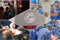 Xuyên đêm ghép gan cho 2 người bệnh từ người hiến chết não và người cho sống