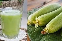 Sinh tố mướp giải khát, chữa nhiều bệnh