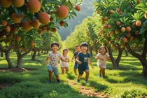 Trèo cây hái vải, trẻ 8 tuổi chấn thương nguy kịch