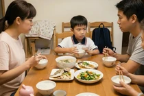 Cách giáo dục trẻ tránh lãng phí thức ăn tại nhà