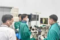 Lấy sỏi 3 cm trong ống mật chủ cho cụ bà 94 tuổi