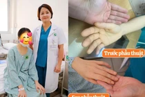 Ê-kíp bác sĩ thót tim vì người phụ nữ mất 3/4 lượng máu trong cơ thể do u xơ