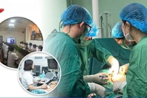 Giành sự sống cho hai mẹ con sản phụ xuất huyết buồng ối hiếm gặp