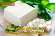 [INFOGRAPHIC] Thực phẩm gây sỏi thận khi ăn cùng đậu phụ