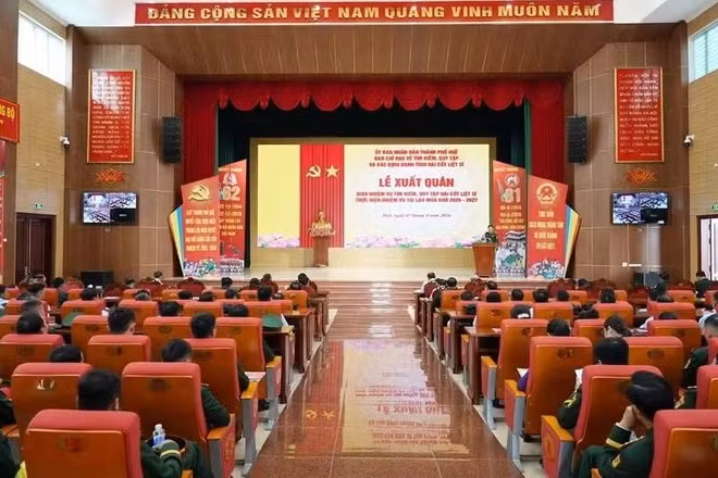 TP Huế xuất quân tìm kiếm, quy tập hài cốt liệt sĩ tại Lào