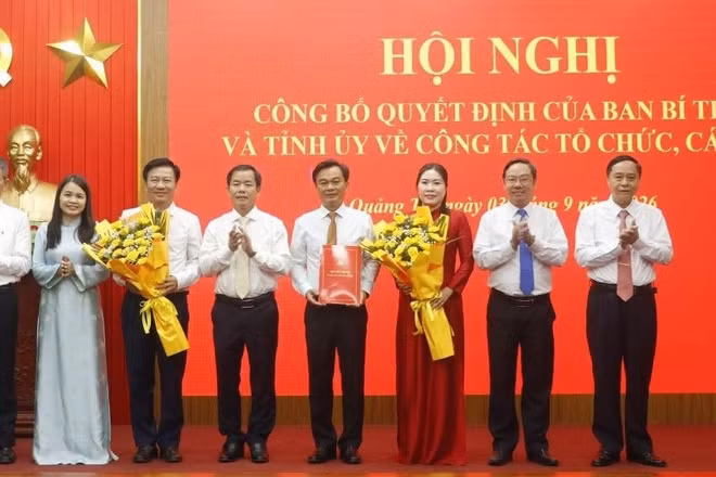 Quảng Trị thành lập 2 đảng bộ mới, bổ sung Uỷ viên Ban Thường vụ Tỉnh ủy