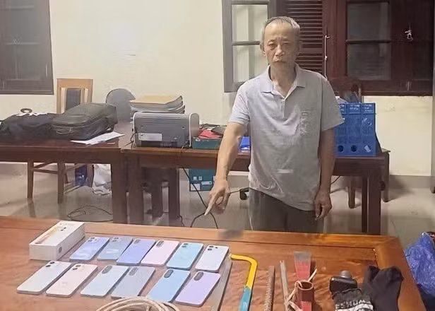Siêu trộm điện thoại “sa lưới” Công an Quảng Trị