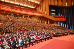 Toàn cảnh phiên bế mạc Đại hội XIV của Đảng