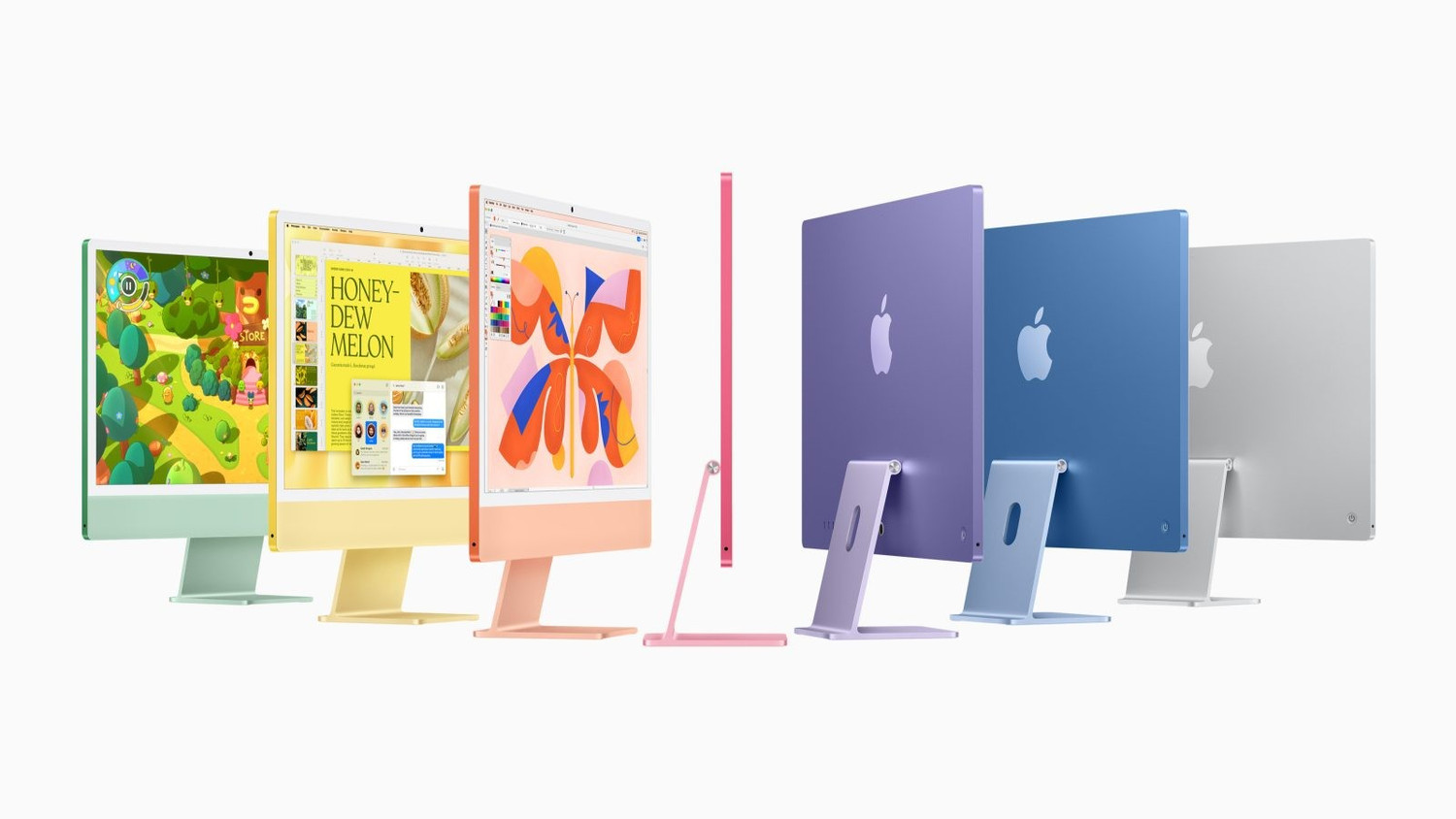 Apple updates the color palette for the upcoming iMac.