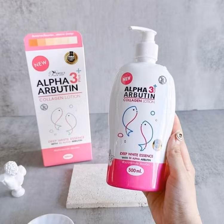 Sản phẩm Alpha 3 Plus + Arbutin Collagen Lotion (hộp 250g) không có số lô sản xuất; mẫu kiểm nghiệm không đạt chất lượng - Ảnh haiquanonline
