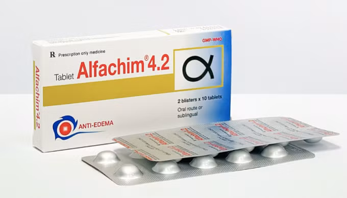 Một lô thuốc Alfachim 4.2 do Công ty Cổ phần dược phẩm Cửu Long sản xuất bị thu hồi trên toàn quốc. Ảnh: Dược Cửu Long