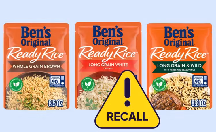 Thu hồi một số sản phẩm gạo của hãng Ben’s Original do chứa sỏi/Ảnh Vietq
