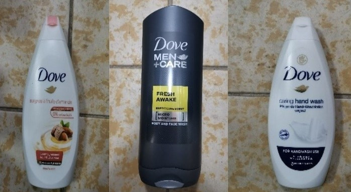 Các sản phẩm Dove bị thu hồi tại châu Âu. Ảnh minh họa/Nguồn nguoiquansat.vn