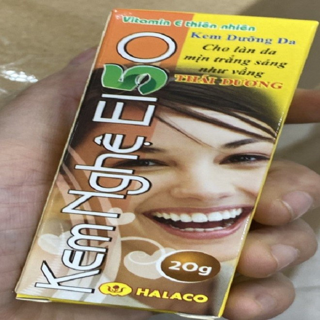 Sản phẩm Kem nghệ E150 của Công ty TNHH Tân Hà Lan. Ảnh: Cắt từ màn hình/Ảnh thuonghieucongluan.com