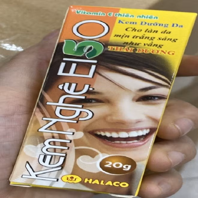 Sản phẩm Kem nghệ E150 của Công ty TNHH Tân Hà Lan. Ảnh: Cắt từ màn hình/Ảnh thuonghieucongluan.com