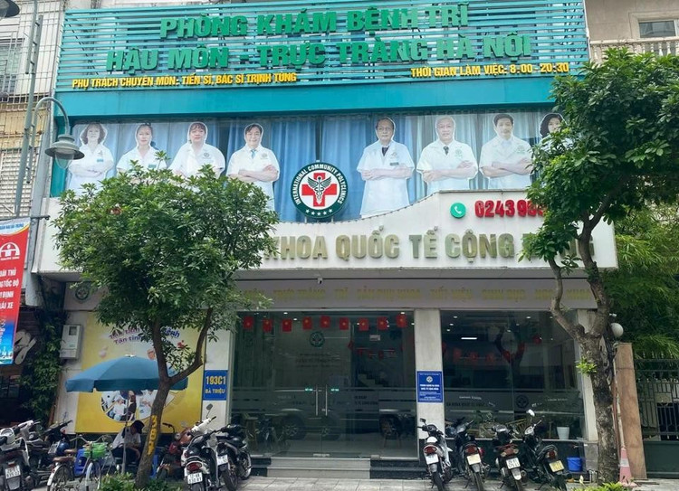 Phòng khám Đa khoa Quốc tế Cộng đồng. Ảnh: PA.
