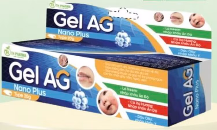 Sản phẩm Gel AG Nano TP Plus. Ảnh: IT/báo Thanh Tra