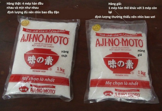 Bột ngọt (mì chính) giả có thể gây ngộ độc và nguy cơ ung thư/ Ảnh Tạp chí Sức Khỏe